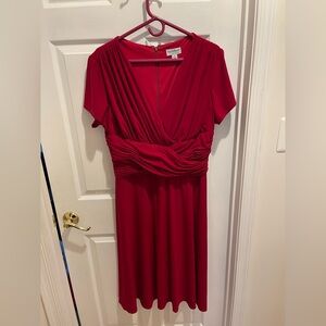 NorthStyle Red Midi Dress